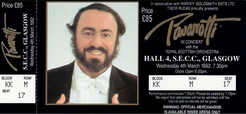 Guest Soloist: Luciano Pavarotti