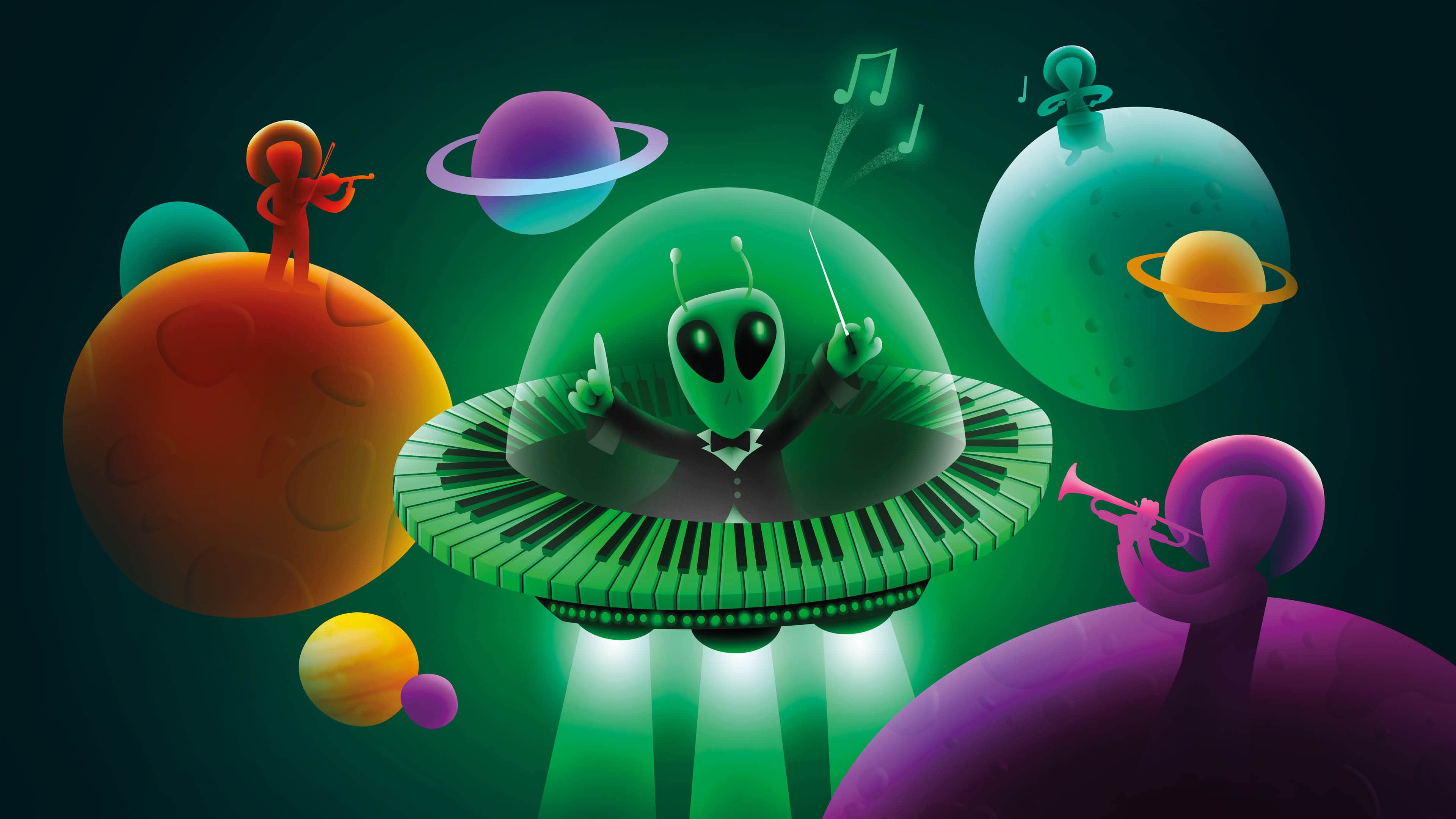 Ccc Christmas Concert 2022 Halloween Concert For Children - Space Invasion