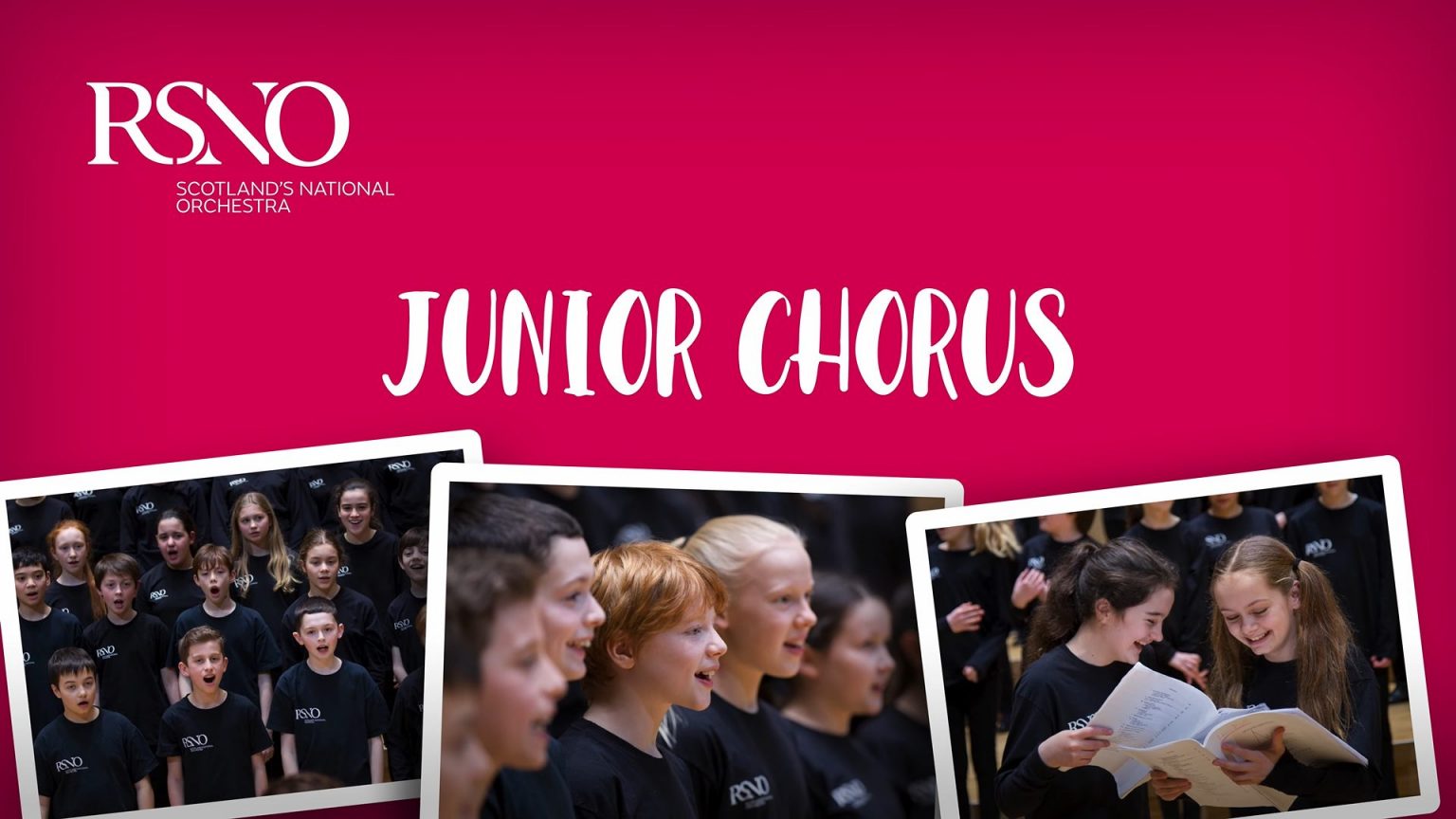 RSNO Junior Chorus Royal Scottish National Orchestra