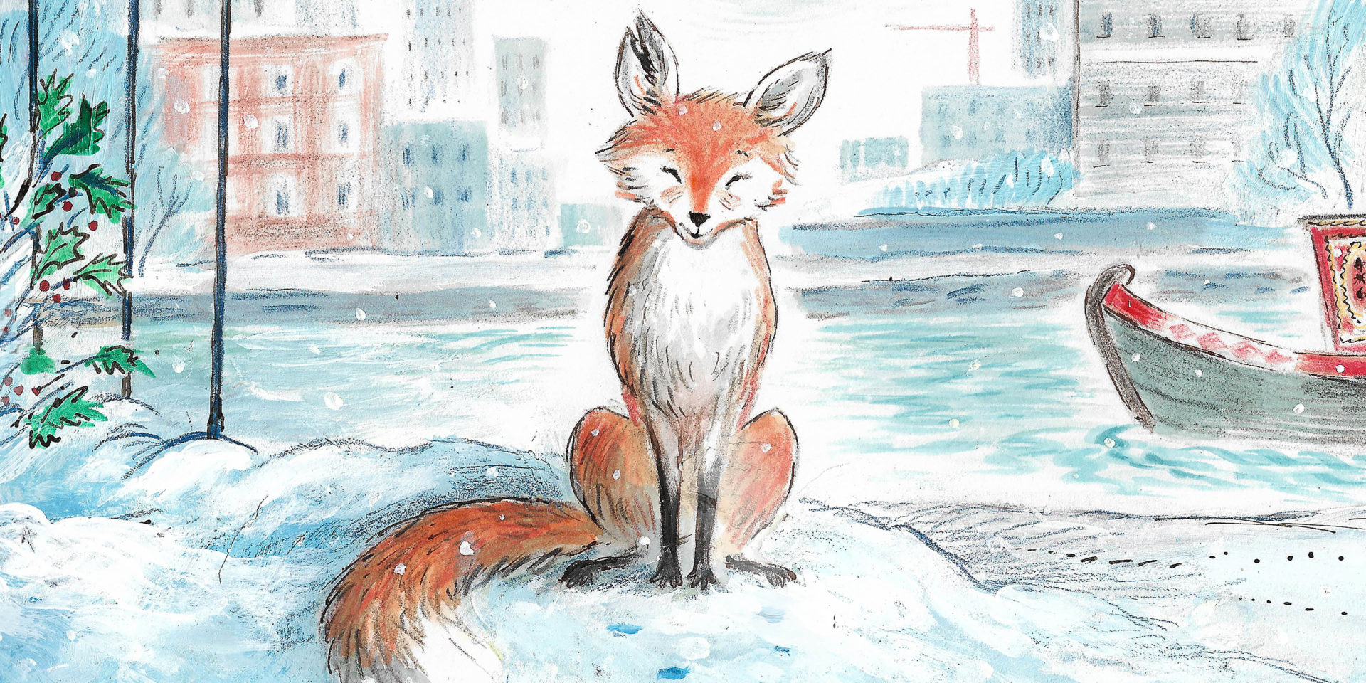 Celebrate Christmas with Gaspard the Fox!