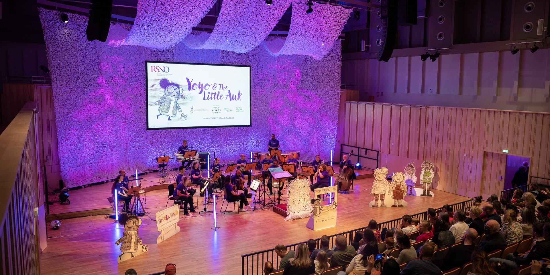 World Premiere of the RSNO’s Yoyo & The Little Auk at Refugee Festival Scotland